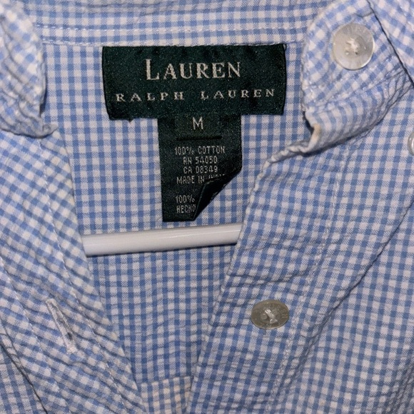 New Lauren by Ralph Lauren men’s casual short sleeve button down nwot - Picture 2 of 6